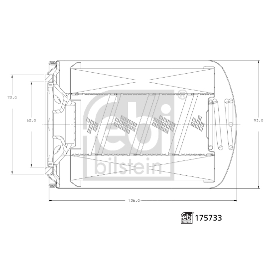 175733 - Coolant filter 