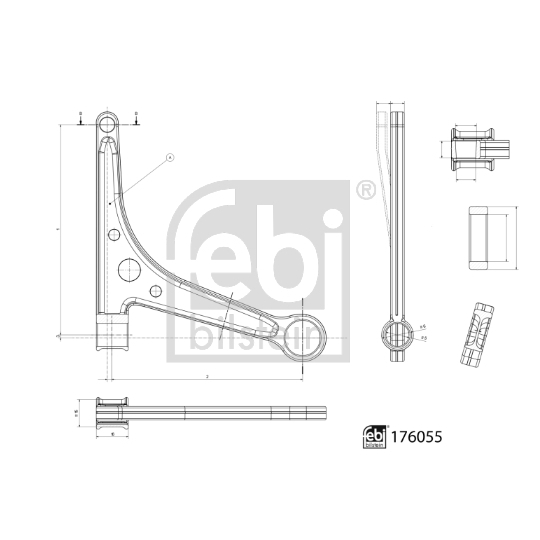 176055 - Track Control Arm 