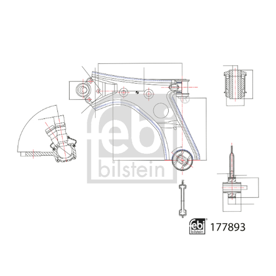 177893 - Track Control Arm 