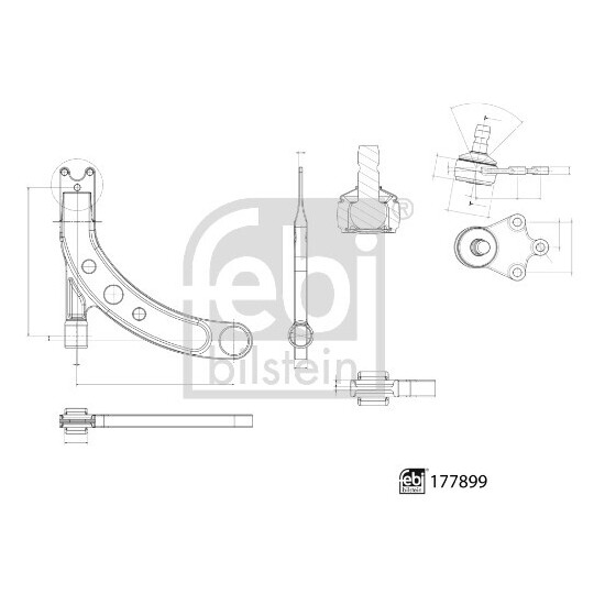 177899 - Track Control Arm 