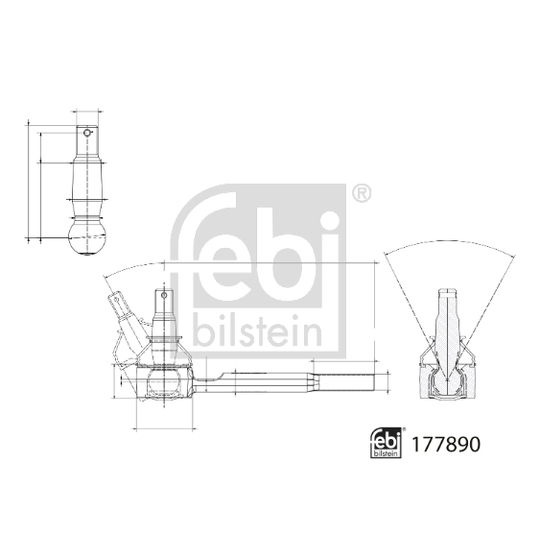 177890 - Tie rod end 