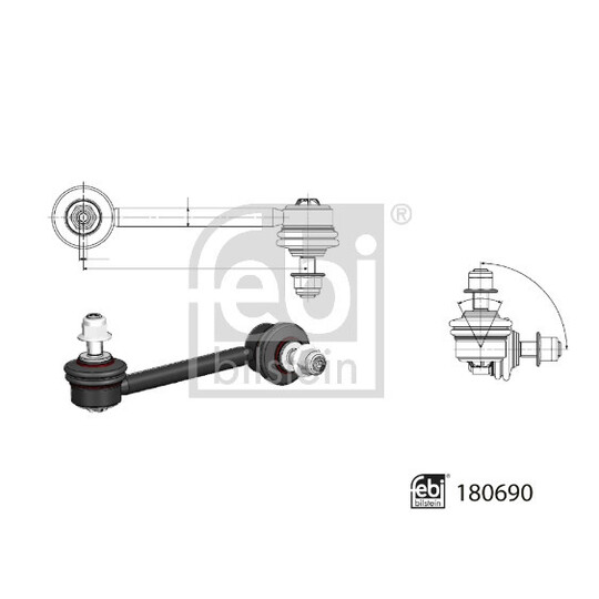 180690 - Rod/Strut, stabiliser 