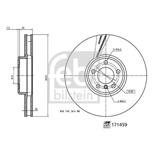 171459 - Brake Disc 