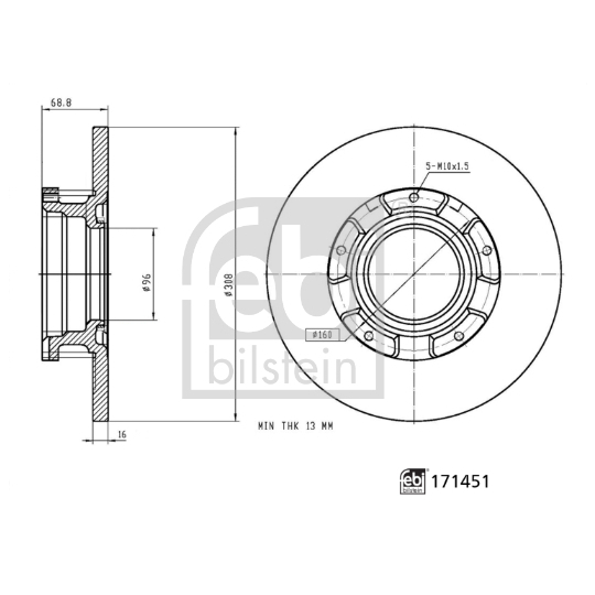 171451 - Brake Disc 