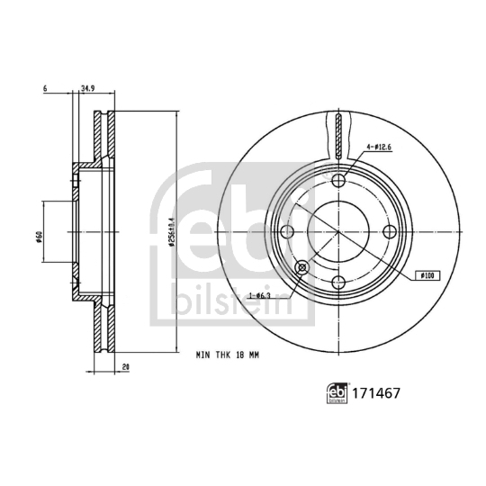 171467 - Brake Disc 