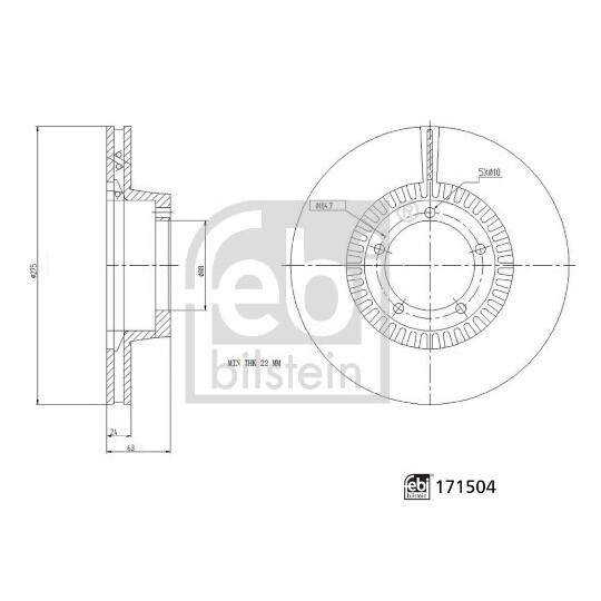 171504 - Brake Disc 