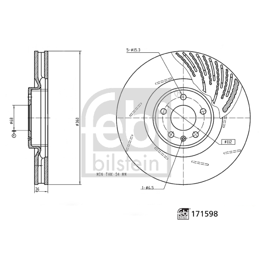 171598 - Brake Disc 