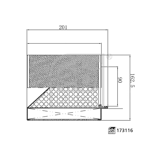 173116 - Air filter 