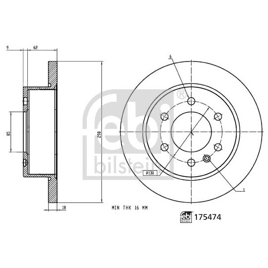 175474 - Brake Disc 