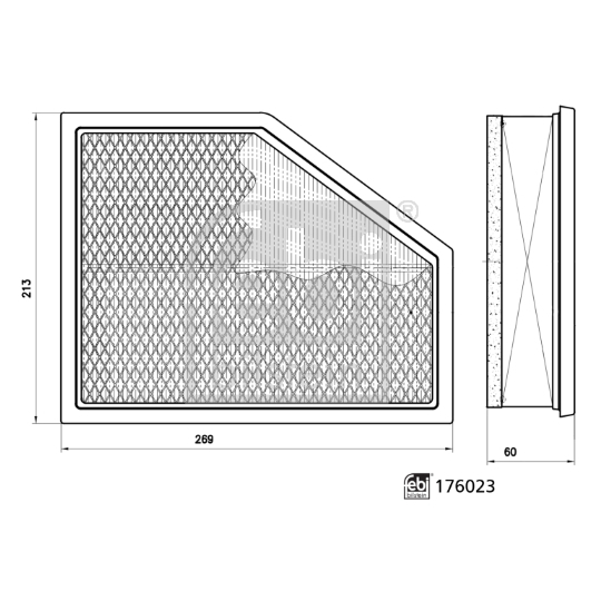 176023 - Air filter 