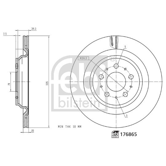 176865 - Brake Disc 