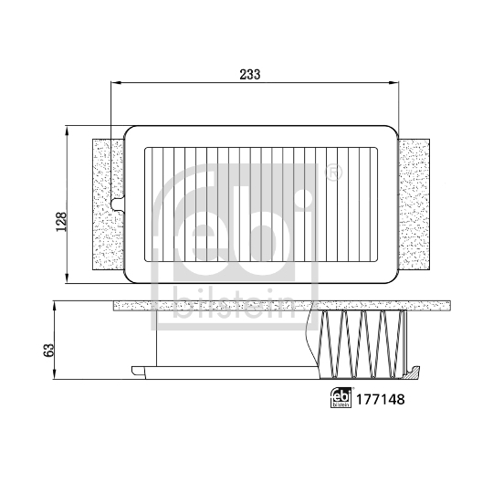 177148 - Air filter 