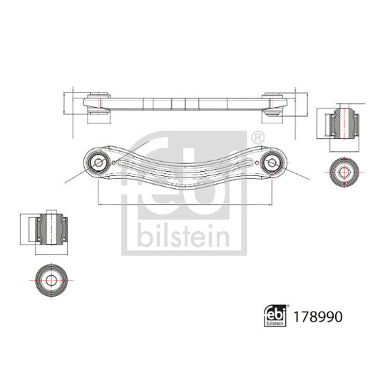 178990 - Rod/Strut, wheel suspension 