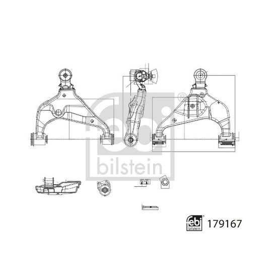 179167 - Track Control Arm 