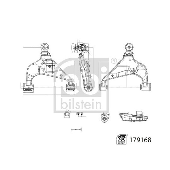 179168 - Track Control Arm 