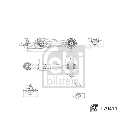 179411 - Track Control Arm 