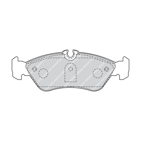 FVR1876 - Brake Pad Set, disc brake 