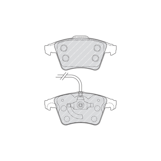 FVR1642 - Brake Pad Set, disc brake 