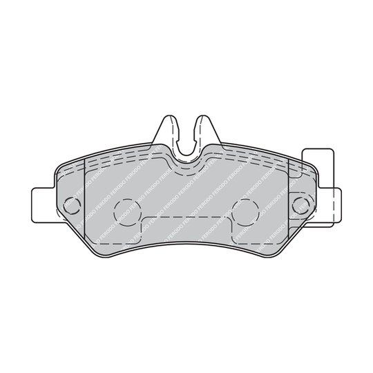 FVR1780 - Brake Pad Set, disc brake 