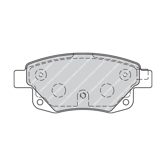 FVR1930 - Brake Pad Set, disc brake 