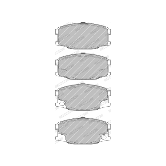 FVR1906 - Brake Pad Set, disc brake 