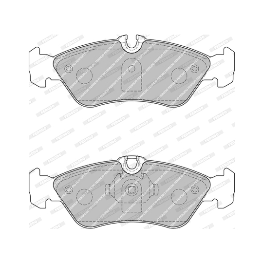 FVR1876 - Brake Pad Set, disc brake 