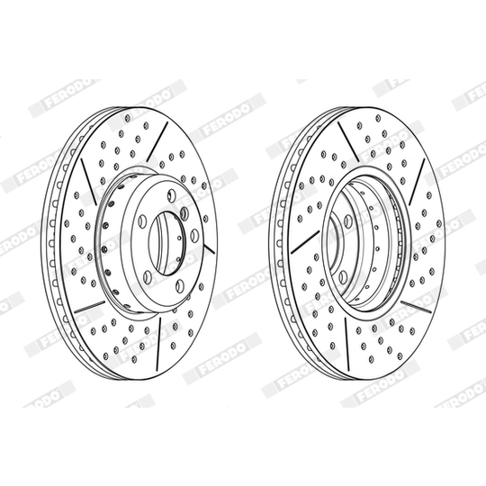 DDF2614VC-1 - Brake Disc 