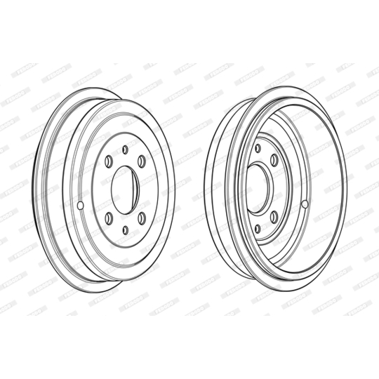 FDR329211 - Brake Drum 