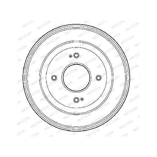 FDR329061 - Brake Drum 