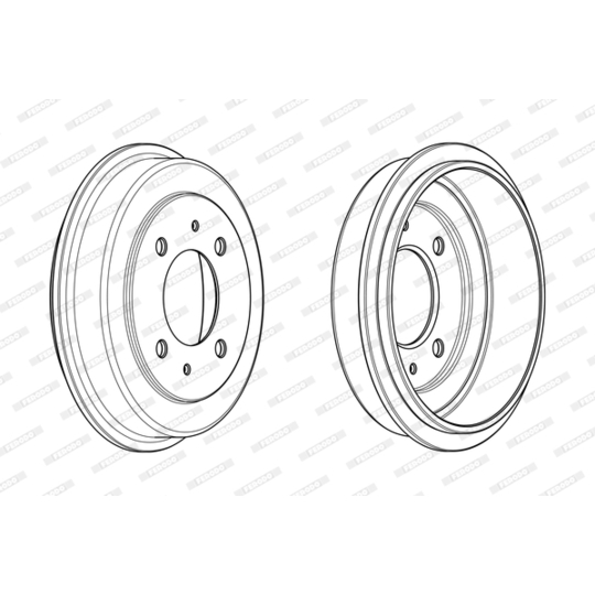 FDR329274 - Brake Drum 