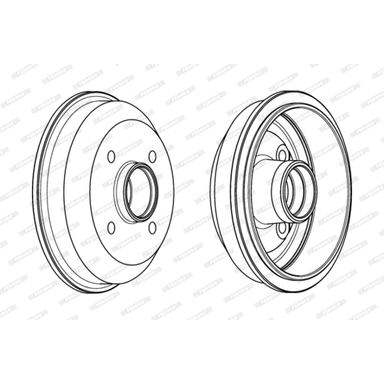 FDR329715 - Brake Drum 