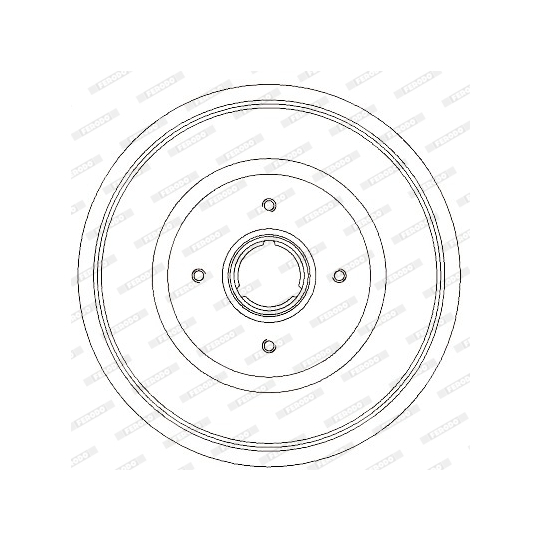 FDR329733 - Brake Drum 