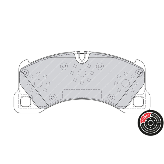 FDB4064 - Brake Pad Set, disc brake 