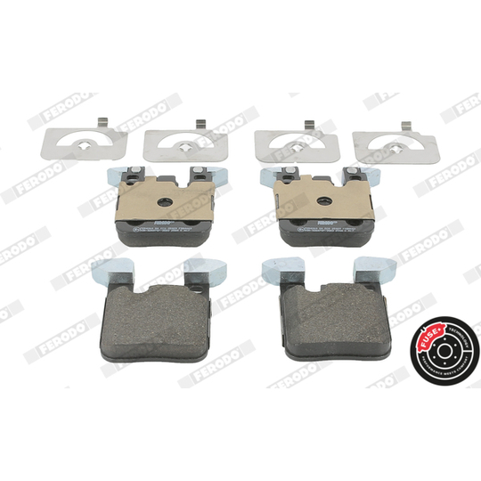 FDB4663 - Brake Pad Set, disc brake 