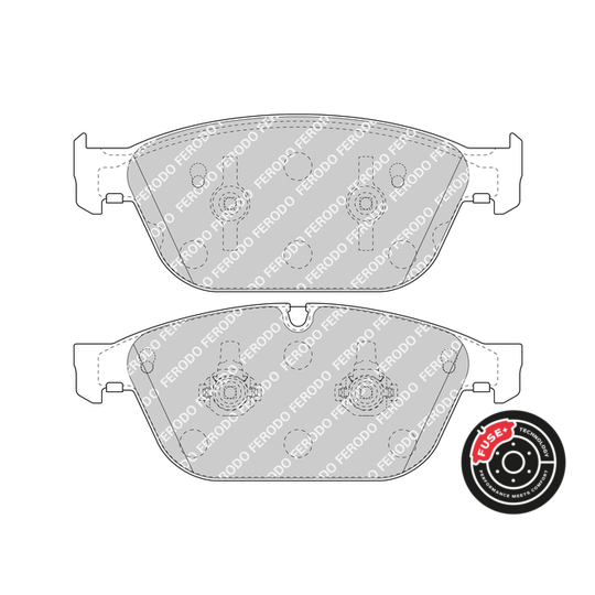 FDB4969 - Brake Pad Set, disc brake 