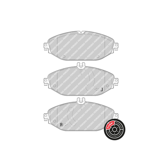 FDB4921 - Brake Pad Set, disc brake 
