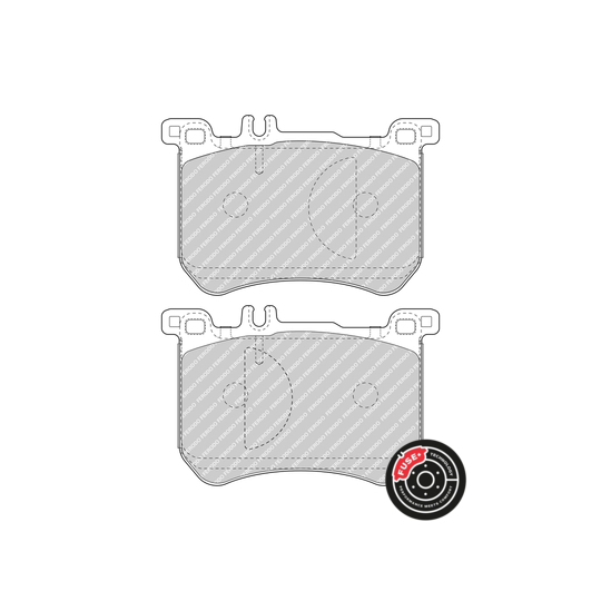 FDB5012 - Brake Pad Set, disc brake 