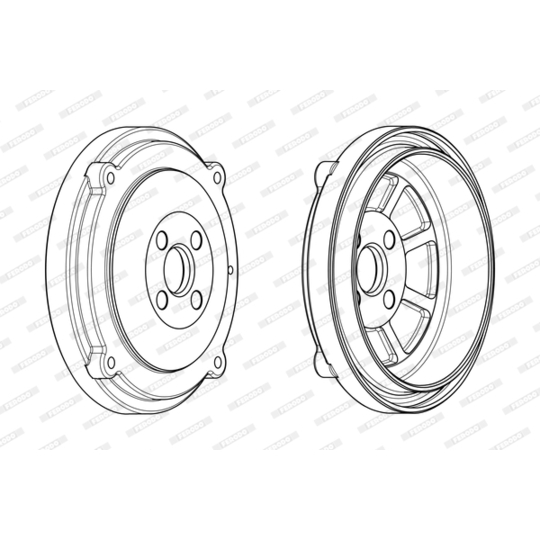 FDR329209 - Brake Drum 