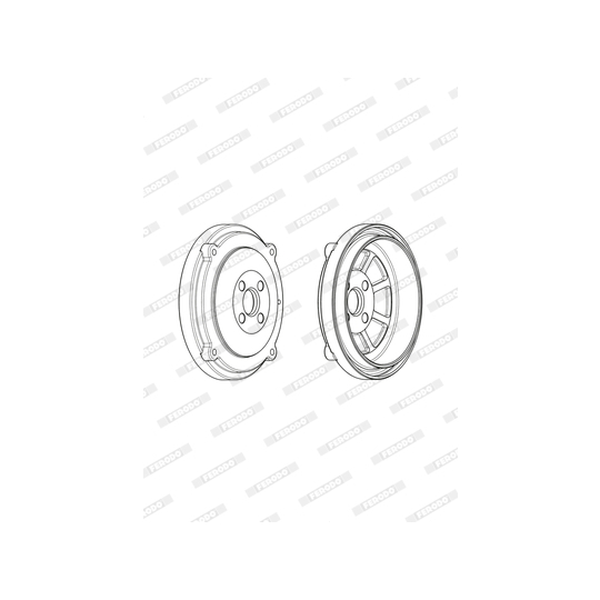 FDR329209 - Brake Drum 