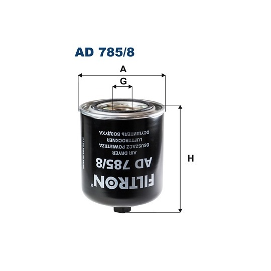 AD 785/8 - Air Dryer Cartridge, compressed-air system 