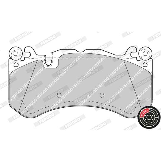 FDB4373 - Brake Pad Set, disc brake 