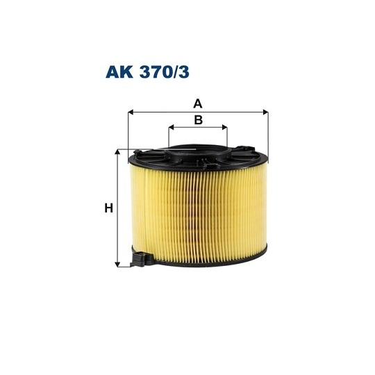 AK 370/3 - Air filter 