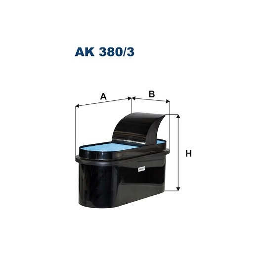 AK 380/3 - Air filter 