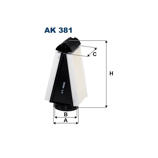 AK 381 - Air filter 