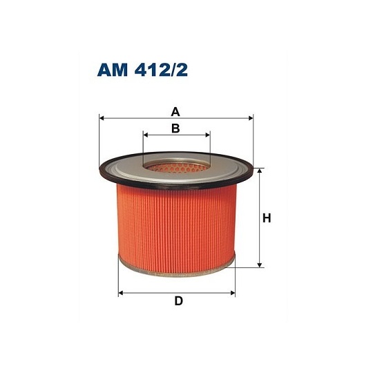 AM 412/2 - Air filter 