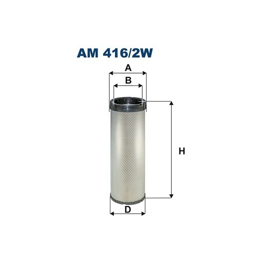 AM 416/2W - Lisa õhufilter 