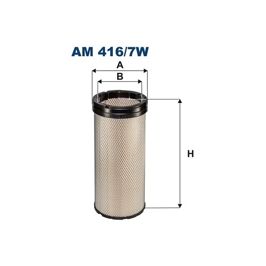 AM 416/7W - Secondary Air Filter 