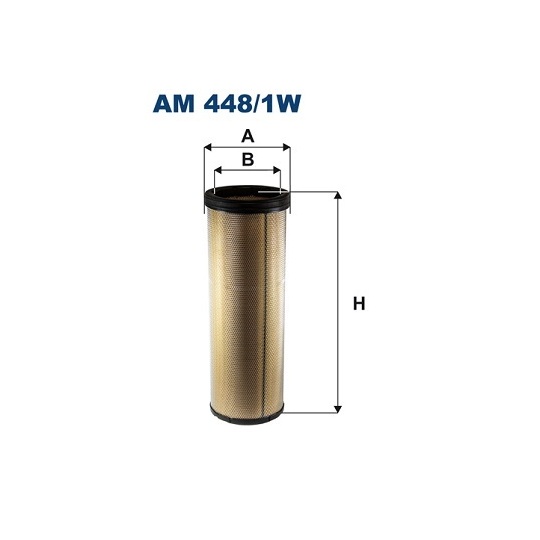 AM 448/1W - Sekundärluftfilter 