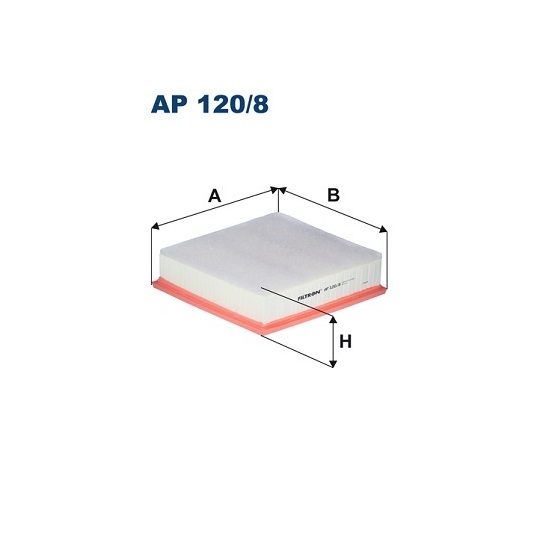 AP 120/8 - Air filter 