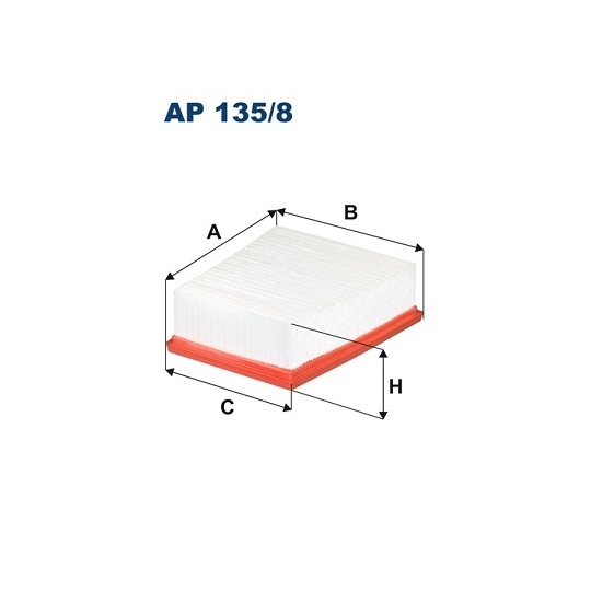 AP 135/8 - Air filter 